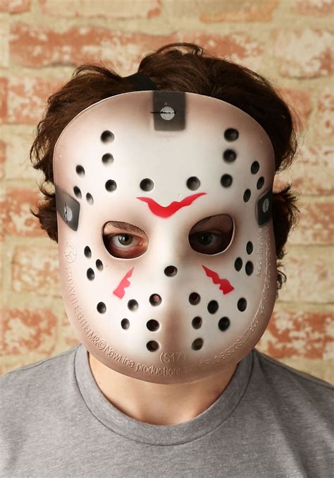 jason voorhees halloween costume|realistic jason voorhees mask.